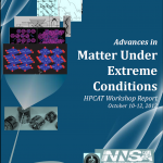 Advances in Matter Under Extreme Conditions